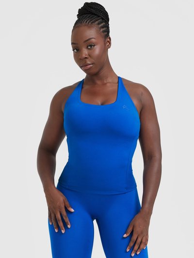 Oneractive Timeless Square Neck Vest | Cobalt