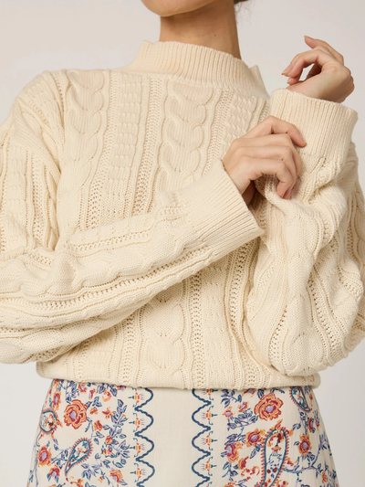 Cleobella Janie Sweater | Ivory