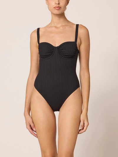 Cleobella Dahlia One Piece | Black Rib