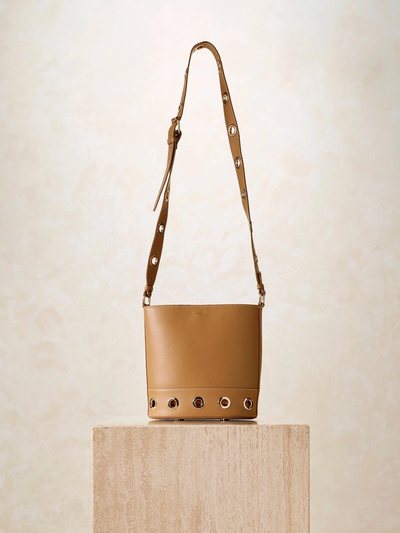 Cleobella Rochelle Bucket Bag | Caramel