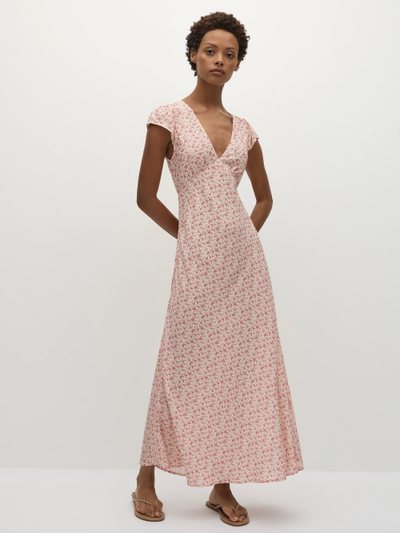 Faithfullthebrand Esson Midi Dress Sakura Floral - Final Sale