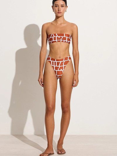 Faithfullthebrand Calli Bikini Top La Pacifica - Final Sale