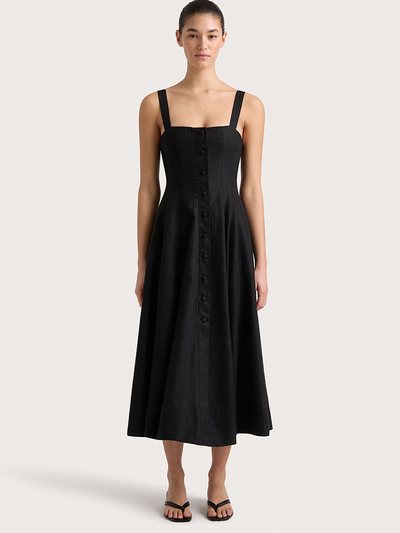 Faithfullthebrand Corbiere Dress Black - Final Sale