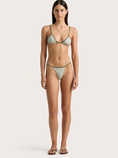 Faithfullthebrand Manon Bikini Bottom Oliander Khaki - Final Sale