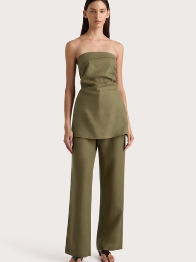 Faithfullthebrand Lulea Pant Khaki - Final Sale