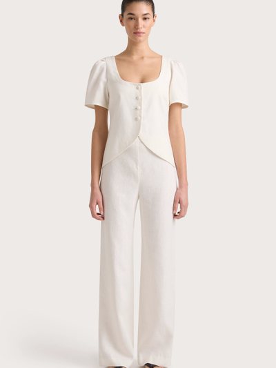 Faithfullthebrand Ilride Pant White - Final Sale