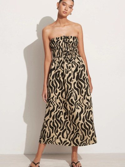 Faithfullthebrand Contessa Midi Dress La Cateau Print - Final Sale