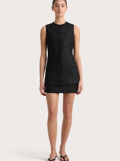 Faithfullthebrand Lila Mini Shorts Black - Final Sale