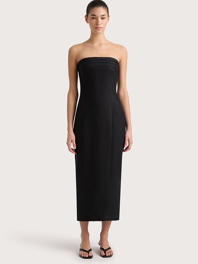 Faithfullthebrand Fleuri Midi Dress Black - Final Sale
