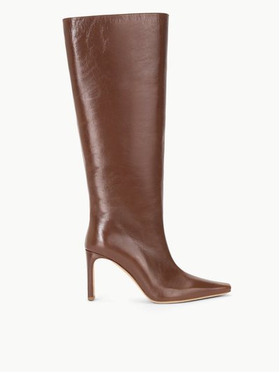 Staud WALLY HIGH HEEL BOOT | CACAO