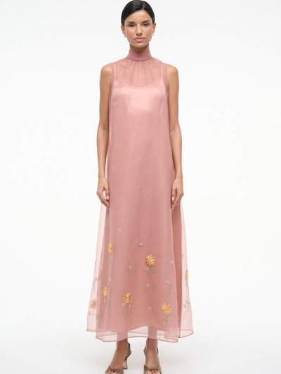 Staud ALBEE DRESS | DAHLIA DAYDREAM PINK