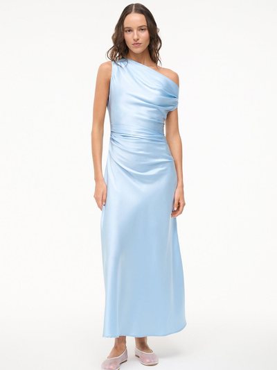 Staud PHARE SILK DRESS | CLOUD