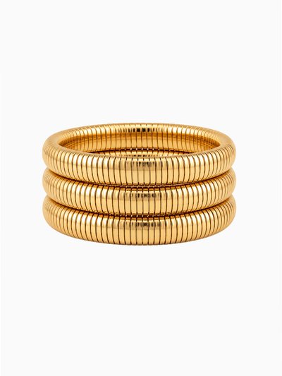 Loveshackfancy Luv Aj Flex Snake Chain Bracelet Set