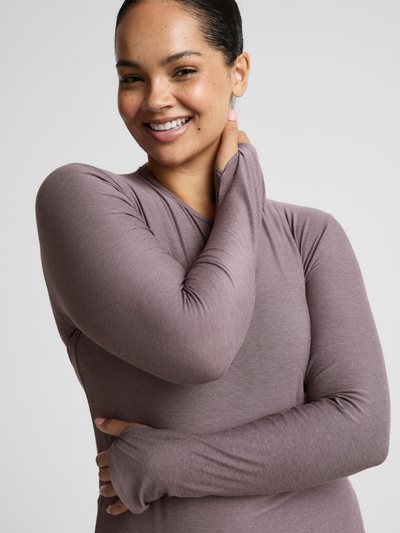 Beyondyoga Featherweight Classic Crew Pullover