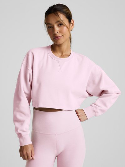 Beyondyoga LuxeFleece™ Cropped Sweatshirt