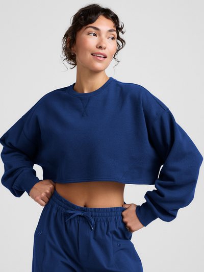 Beyondyoga LuxeFleece™ Cropped Sweatshirt
