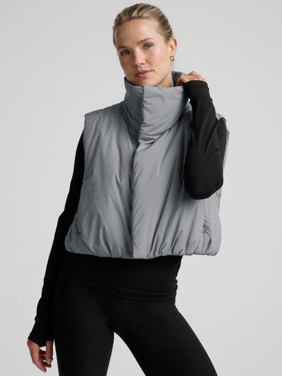 Beyondyoga Warm Up Puffer Vest
