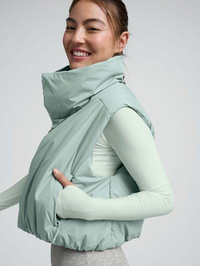 Beyondyoga Warm Up Puffer Vest