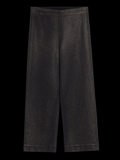 Frankandeileen WESTPORT ILLUSION Black with Gold Glitter Wax, Italian Waxed Denim