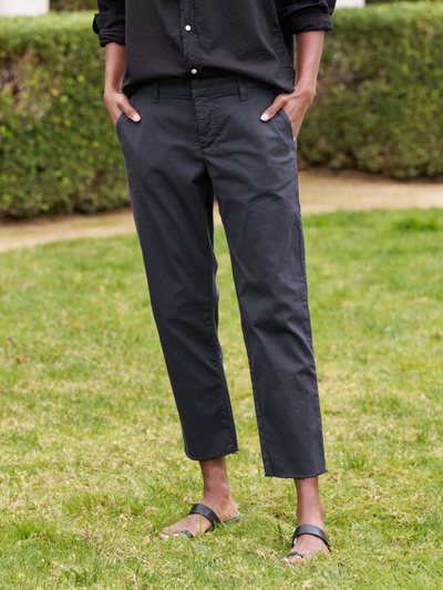 Frankandeileen WICKLOW Washed Black, Italian Performance Twill