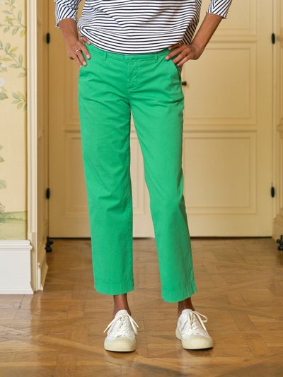 Frankandeileen WESTPORT Kelly Green, Italian Performance Twill
