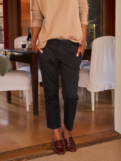 Frankandeileen WICKLOW Black, Italian Performance Twill