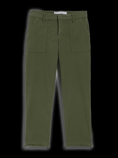 Frankandeileen BLACKROCK Hunter Green, Italian Peached Twill