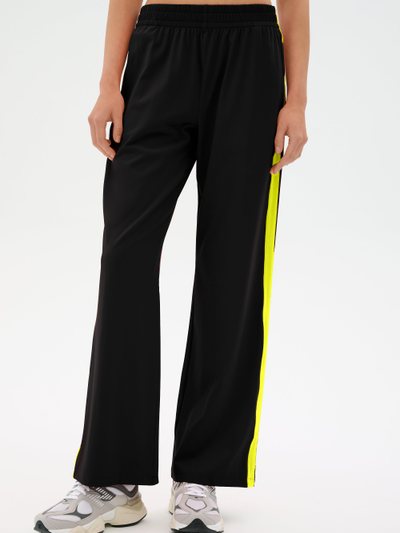 Splits59 Maxie Rigor Track Pant - Black/Chartreuse
