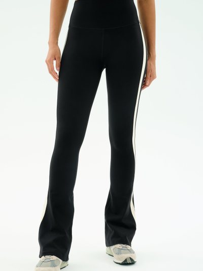 Splits59 Raquel High Waist Flared Legging - Black/Creme