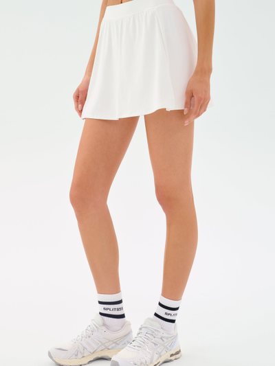 Splits59 Venus High Waist Rigor Skort - White