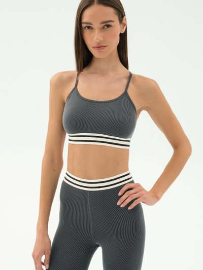 Splits59 Cali Active Rib Bra - Heather Grey