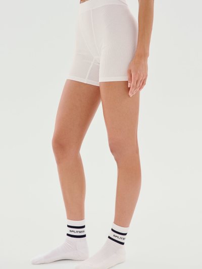 Splits59 Theo Rib Short - White