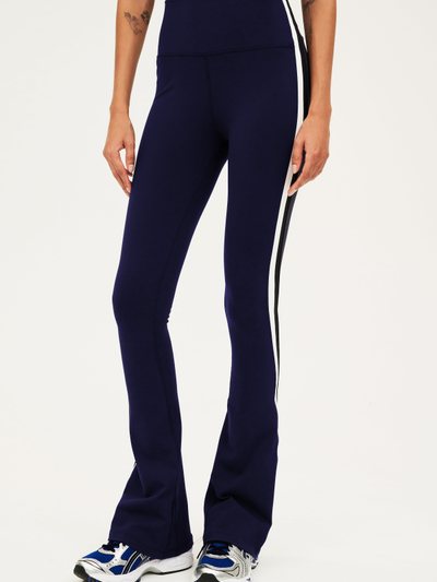 Splits59 Raquel High Waist Flared Legging - Indigo/White/Black