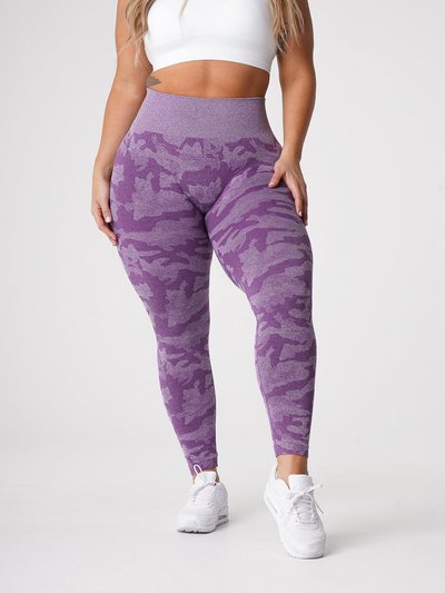 Nvgtn Violet Camo Seamless Leggings