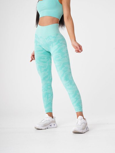 Nvgtn Mint Camo Seamless Leggings