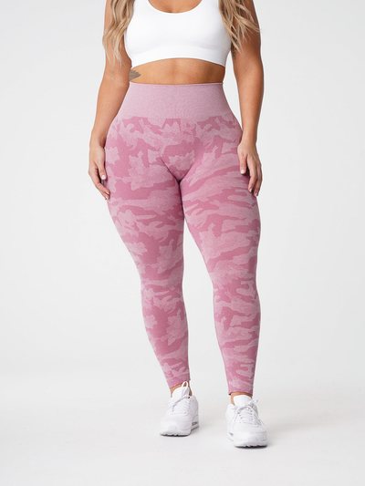 Nvgtn Pastel Pink Camo Seamless Leggings