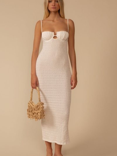 Montce Seychelles Petal Long Slip Dress