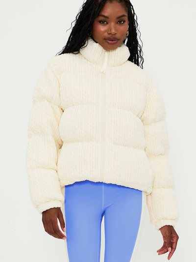 Beachriot JoJo Puffer Jacket Snow Cap Cable