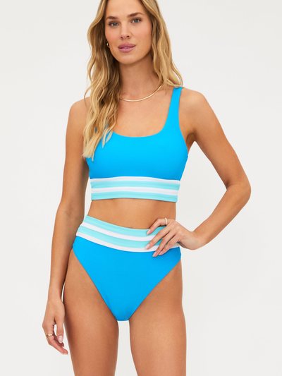 Beachriot Kaida Top Riviera Royal Colorblock
