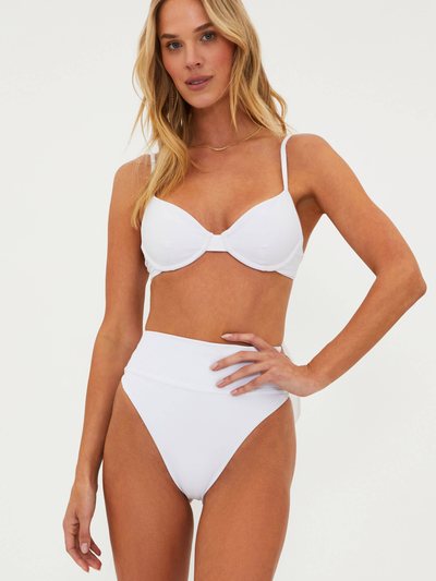 Beachriot Camilla Top Blanc