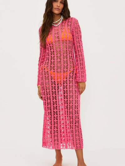 Beachriot Ariana Dress Hot Coral