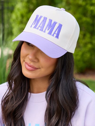 Pinklily Mama Lavender Trucker Hat