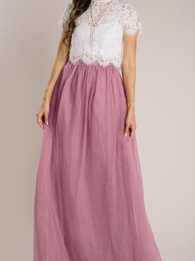 Morninglavender Anabelle Tulle Maxi Skirt