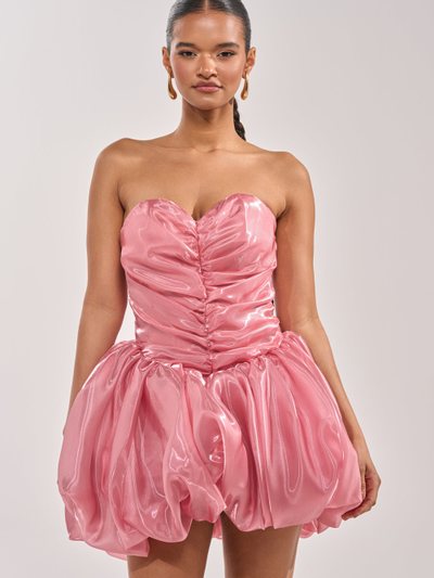 Shopakira HARD TO PLEASE BUBBLE MINI DRESS