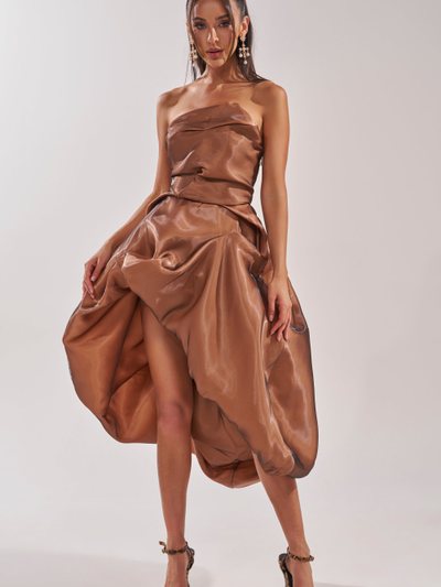 Shopakira HEAD OVER HEELS HIGH-LOW DRESS