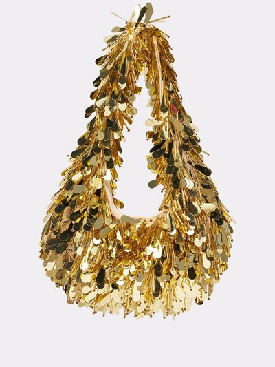 Shopakira THE NOSTALGIA SEQUIN PURSE IN GOLD