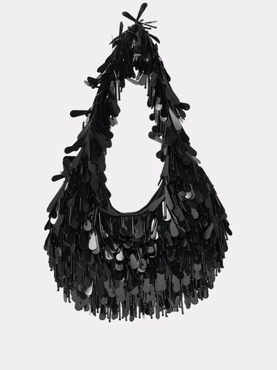 Shopakira THE NOSTALGIA SEQUIN PURSE IN BLACK
