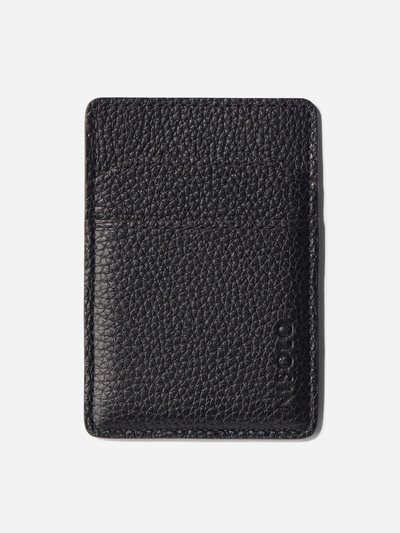 Nisolo Nico Card Case Wallet Black