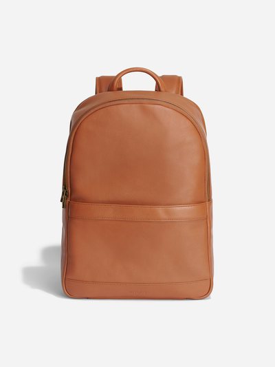 Nisolo Alex Commuter Backpack Caramel