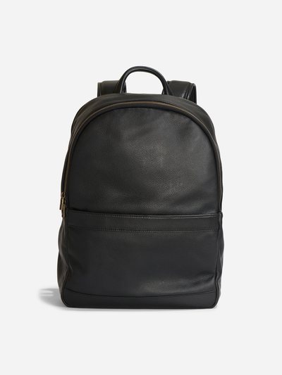 Nisolo Alex Commuter Backpack Black